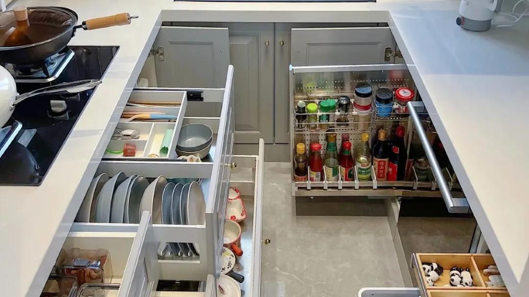 这样的U型厨房，真的是宝藏设计！