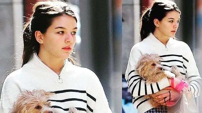 汤姆·克鲁斯|阿汤哥16岁爱女上街被拍到！高颜值复制爸妈被赞：史上最美星二代