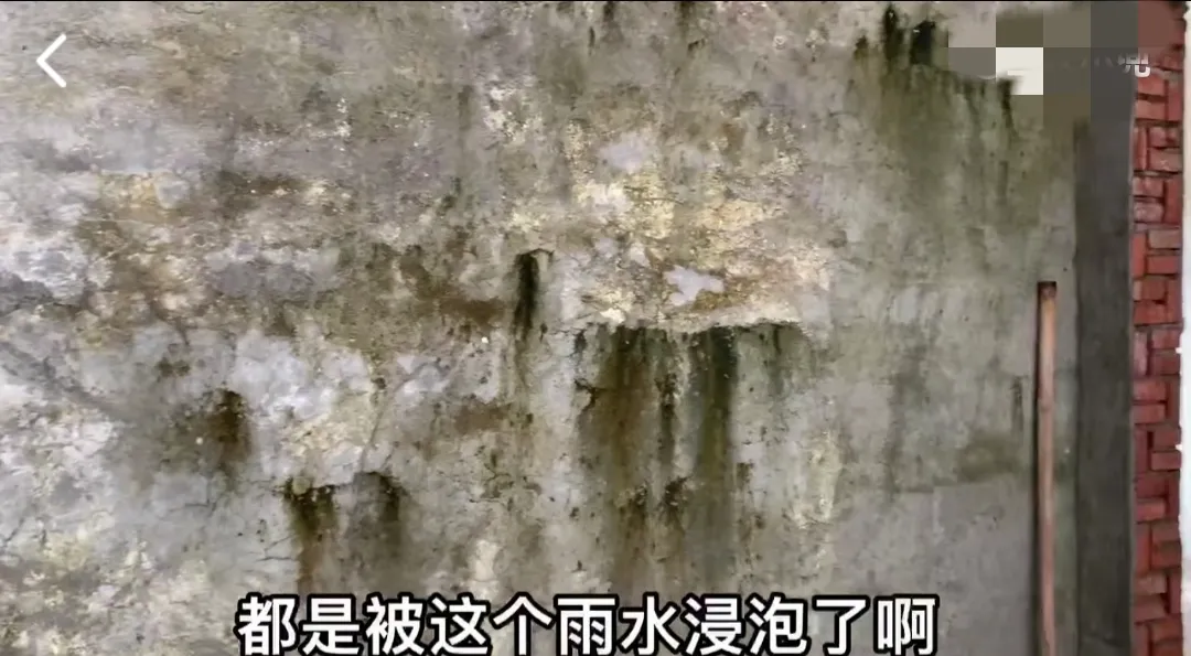 买房子把全部的积蓄都花光了，想不到这栋房子，无法装修入住