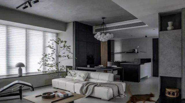 100㎡现代风三居室，原来这样做居然可以把小户型住成大平层！