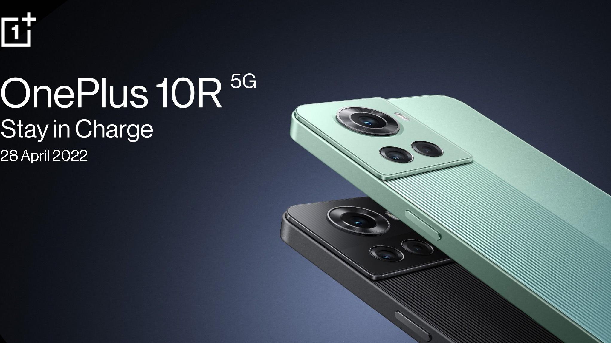 一加科技|OnePlus 10R将于4月28日推出，配置150W 快速充电功能