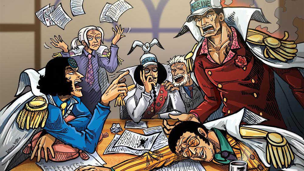 黄猿|海贼王：大将的有趣设定，性格与果实能力相悖，尾田不愧是细节王