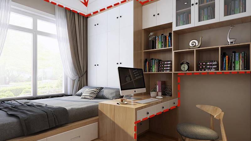 小户型听我说，想提高储物空间还不简单吗！墙面上方空间千万别空着