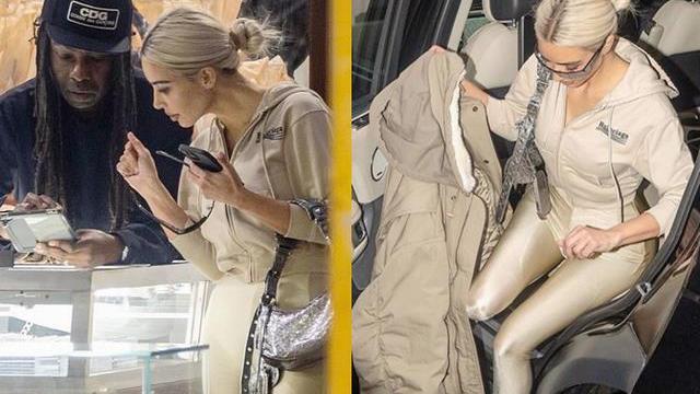 金·卡戴珊|金卡戴珊带男友去伦敦，逛珠宝店豪购！参加女王庆典，面子真大