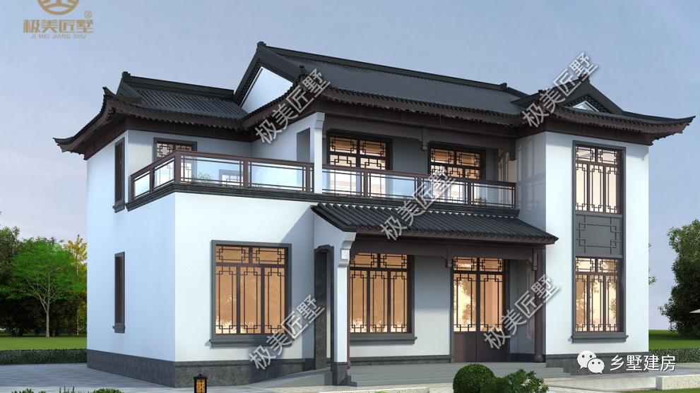 中式风二层别墅，中西结合的厨房，喜欢的朋友可以收藏