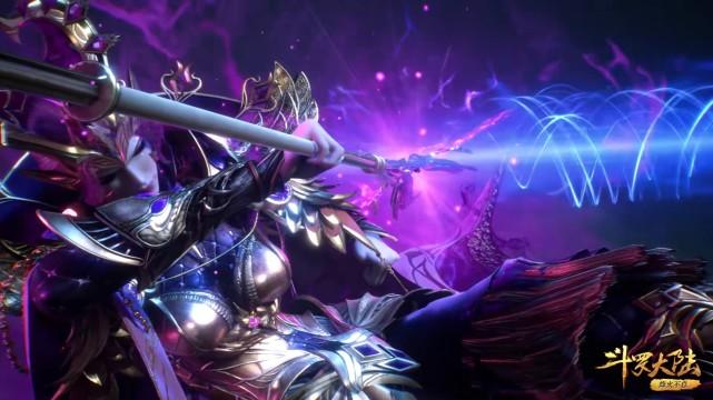 比比东|斗罗：唐三总魂环年限超过60W，有6块魂骨，比比东也不愿再战