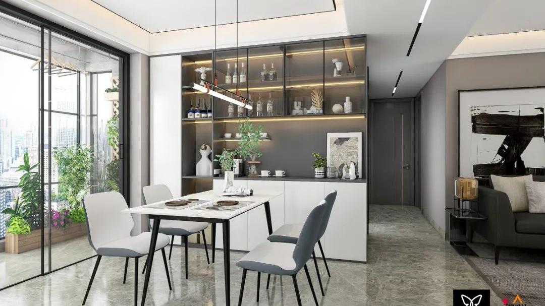 全屋柜子都刷白色，担心太单调，没想到效果这么惊艳