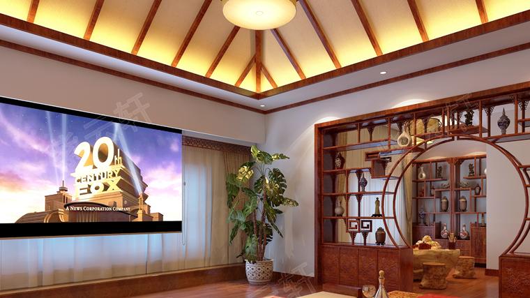 中式风格的卧室设计，款款优雅，这才是中国人的卧室