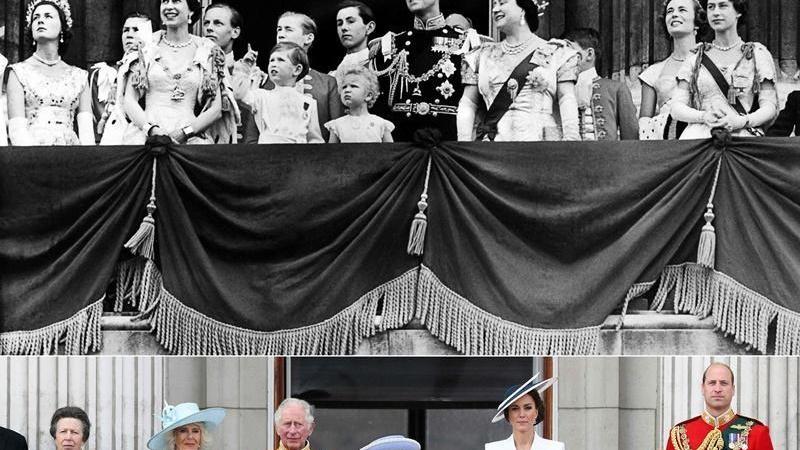 凯特王妃|威廉王子与凯特王妃结婚11年生三娃！英女王庆典经典对比照很感人