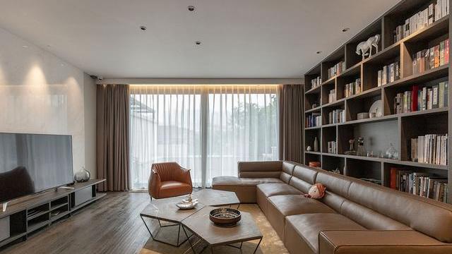 160平四室变三室，打通两个卧室，巧妙设计出衣帽区，功能更强