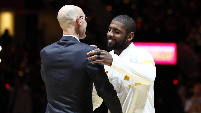 NBA - 反犹太风波  欧文与联盟总裁萧华碰面了