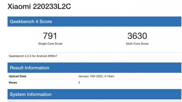 小米科技|小米10A跑分曝光：接近骁龙625