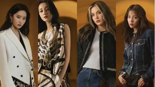 迪丽热巴|谷爱凌刘亦菲迪丽热巴钟楚曦争艳！她们美得让人窒息