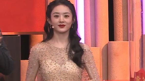 春晚|春晚进行时的女明星：赵丽颖脸上长肉了，宋祖儿又瘦又少女，颖儿发际线好高