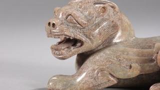 |旧藏-高古玉瑞兽摆件