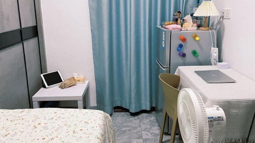 仅8㎡的蜗居小卧室，被她收拾得井井有条，网友：想住进去