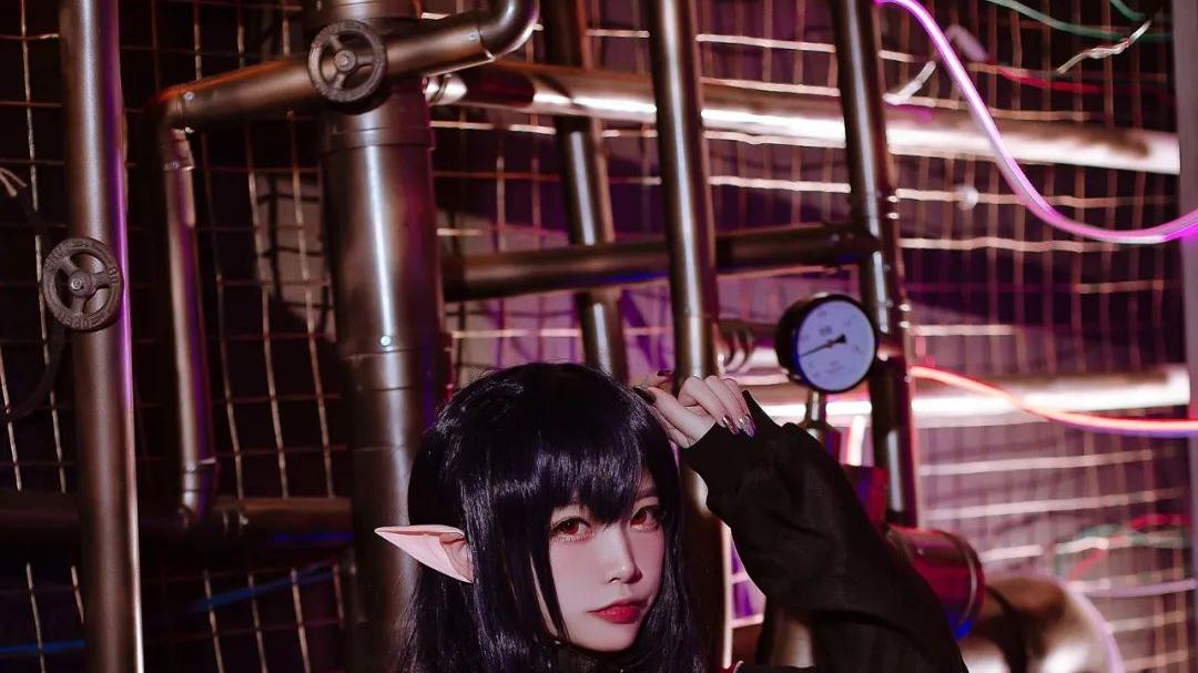 明日方舟|cos：明日方舟可露希尔#cos正片@二佐Nisa