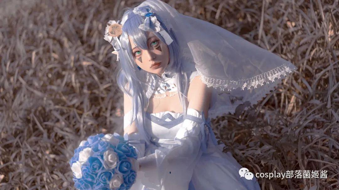 凹凸世界|cos：凹凸世界花嫁安莉洁cos正片@药丸