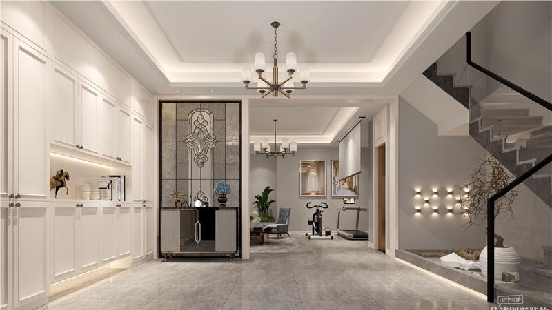 别墅装修 | 美式轻奢风格380平米别墅装修案例