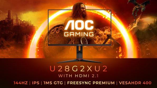 亚马逊|AOC GAMING U28G2XU2 显示器介绍