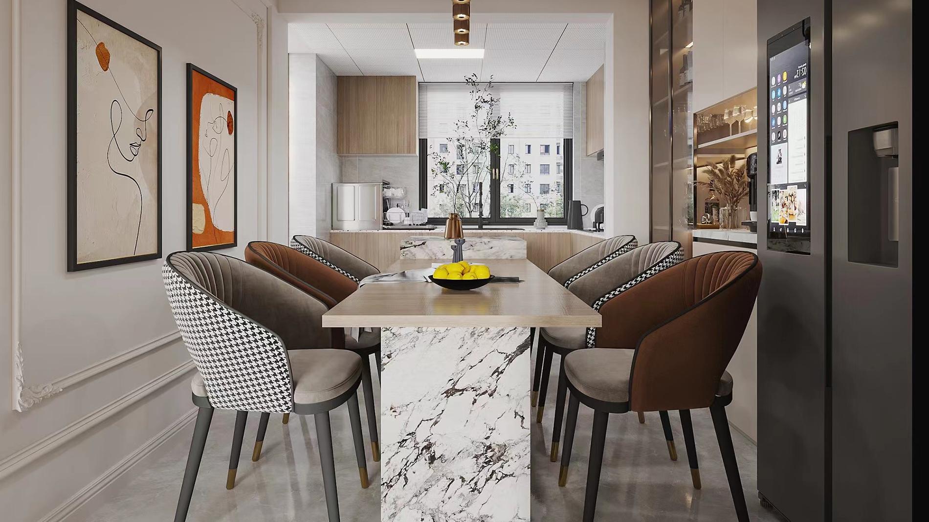 【鲁班装饰】雨花毓秀147m2简欧风格 一束光