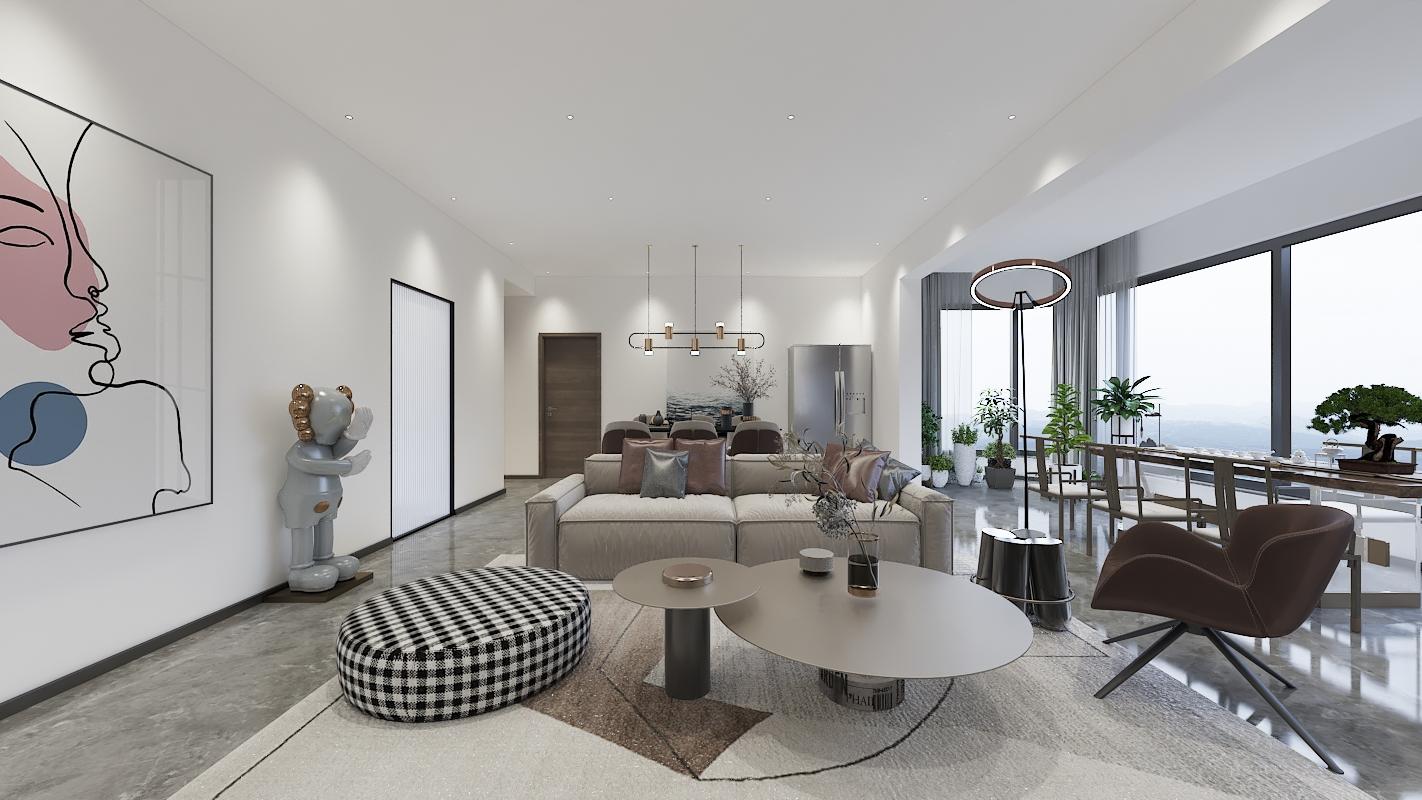 【鲁班装饰】山语桃园143m2现代风格 小资情调