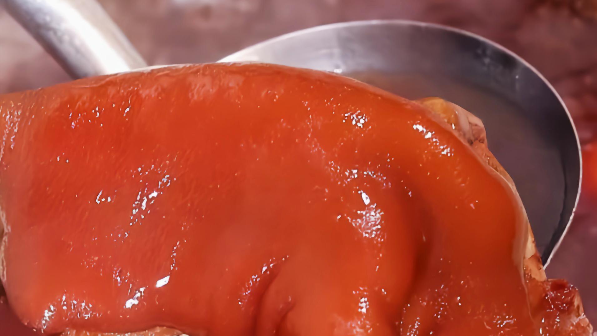 鸡翅|商业版酱猪蹄配方及详细加工制作方法