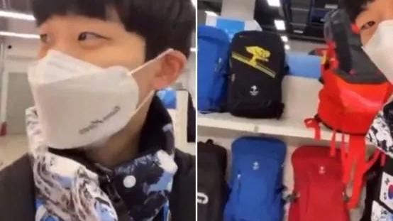 冰墩墩|李俊瑞在冬奥纪念品店撒泼，被韩网友批评行为像孩子，太丢人