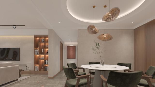 168㎡现代风，带着浓郁的归属感与愉悦感