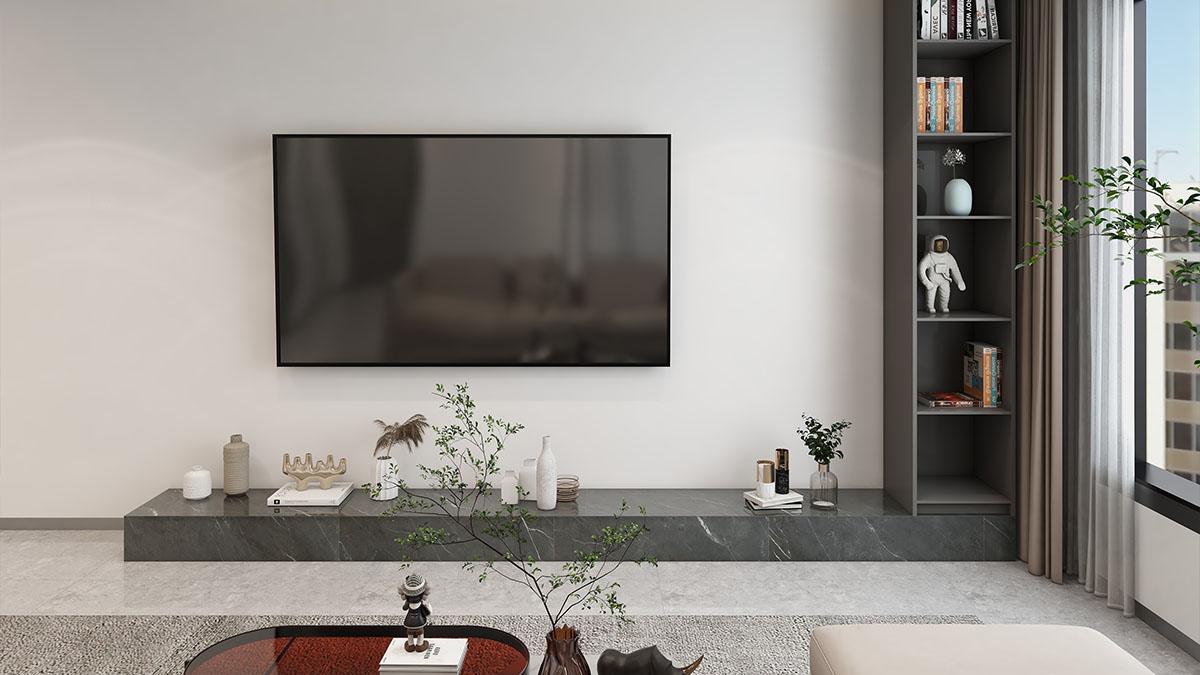 吾悦华府 191平简约装修，高级感与质感的结合。