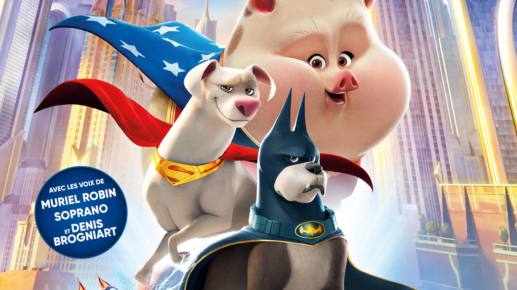 宫崎骏|《DC萌宠特遣队》：宠物拯救世界，基努·里维斯版话痨蝙蝠侠