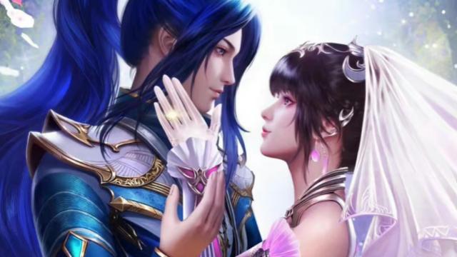 小舞|斗罗大陆：小舞“星湖绝影”新形象公开，白色舞裙加散发，太美了