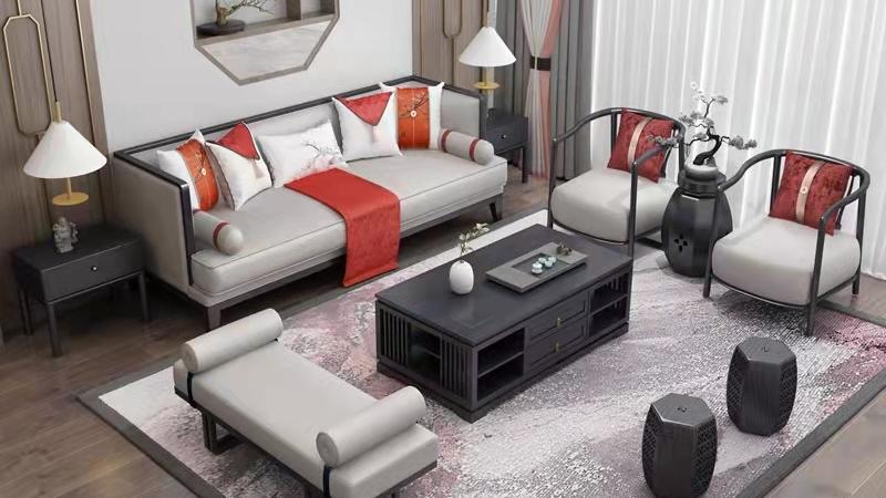 用鸳鸯红装点家居，让我们与华贵奢美的新中式来一场浪漫约会