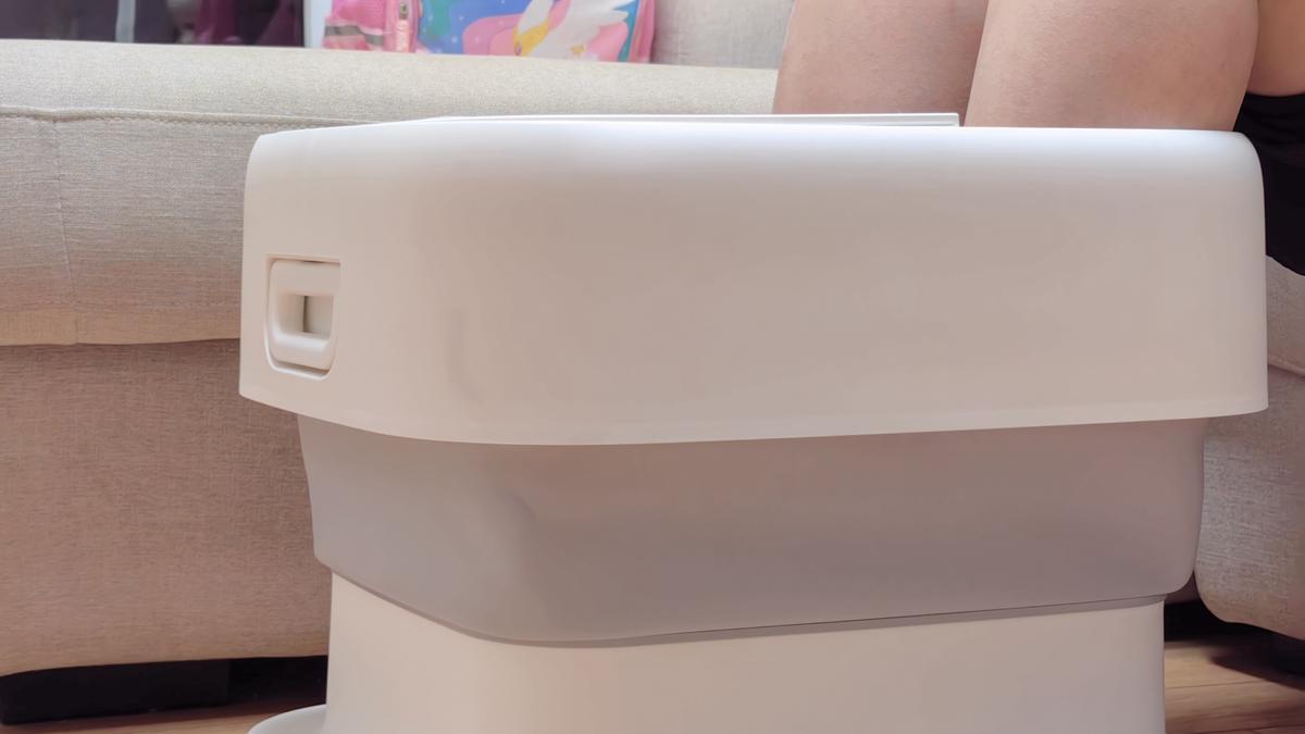 米家智能升降足浴器评测：占用空间小，按摩舒适且整理不费力