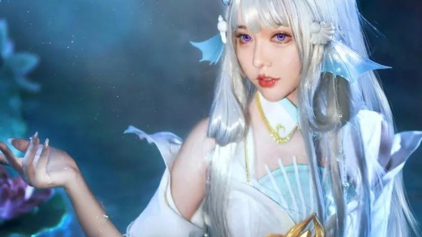 |cos：王者荣耀西施游龙倩影cos正片@nico酱