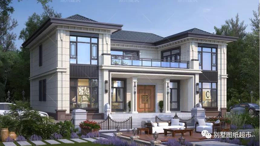 告别千篇一律农村自建房，这8套新中式别墅，把大气写在面子上