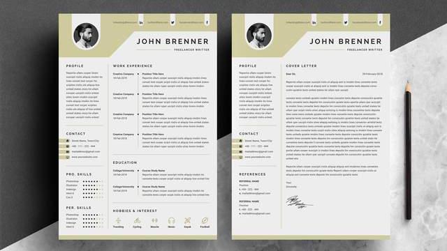 国外简历设计欣赏！亮出你的风格