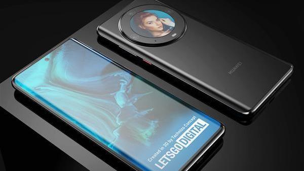 华为mate50|华为Mate50渲染图再曝光无论真假这含副屏超大圆形后摄就有创意
