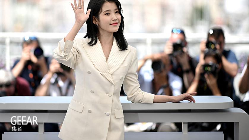 iu|戛纳电影节《婴儿转运站》：李周映、IU白色套装两种率性气质！
