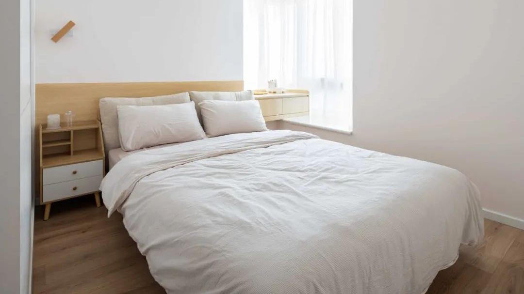 80m2奶油色+原木风：这个治愈原木小屋，不仅超强收纳又颜值满满！