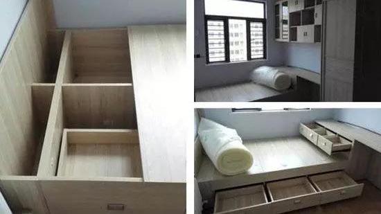 40公分的榻榻米，抬到一米高，结果出奇好用！