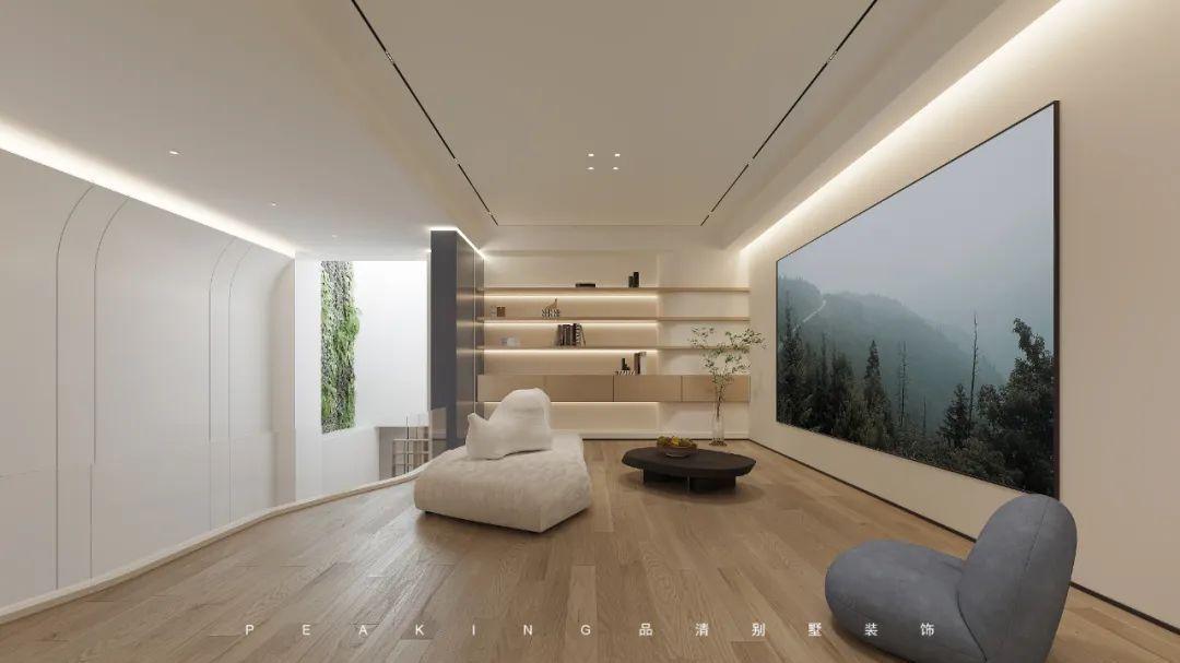 运河壹号府 | 370㎡现代简约--自带灵魂的艺术空间