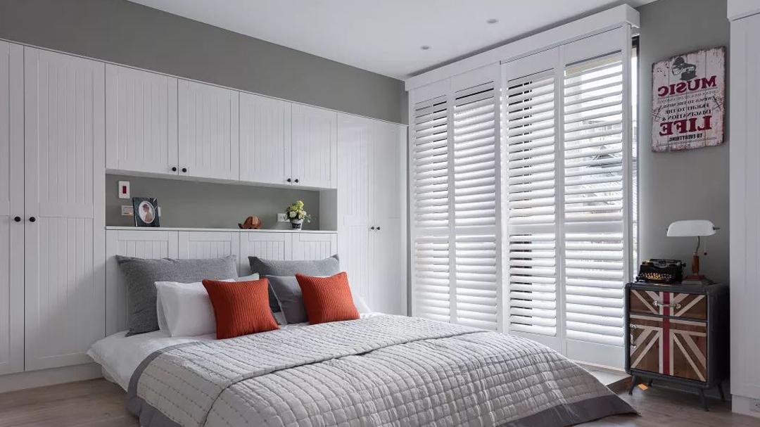 96平北欧风三居室采用蓝色设计，网友们看完都不淡定了!