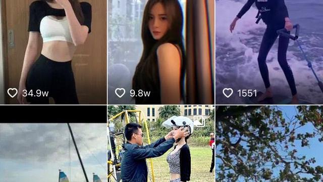 汪小菲|张颖颖现身寺庙祈福，与汪小菲隔空穿情侣装秀恩爱，被指认后秒删