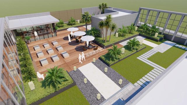 屋顶花园景观设计要注意的几个问题 南耀建筑设计