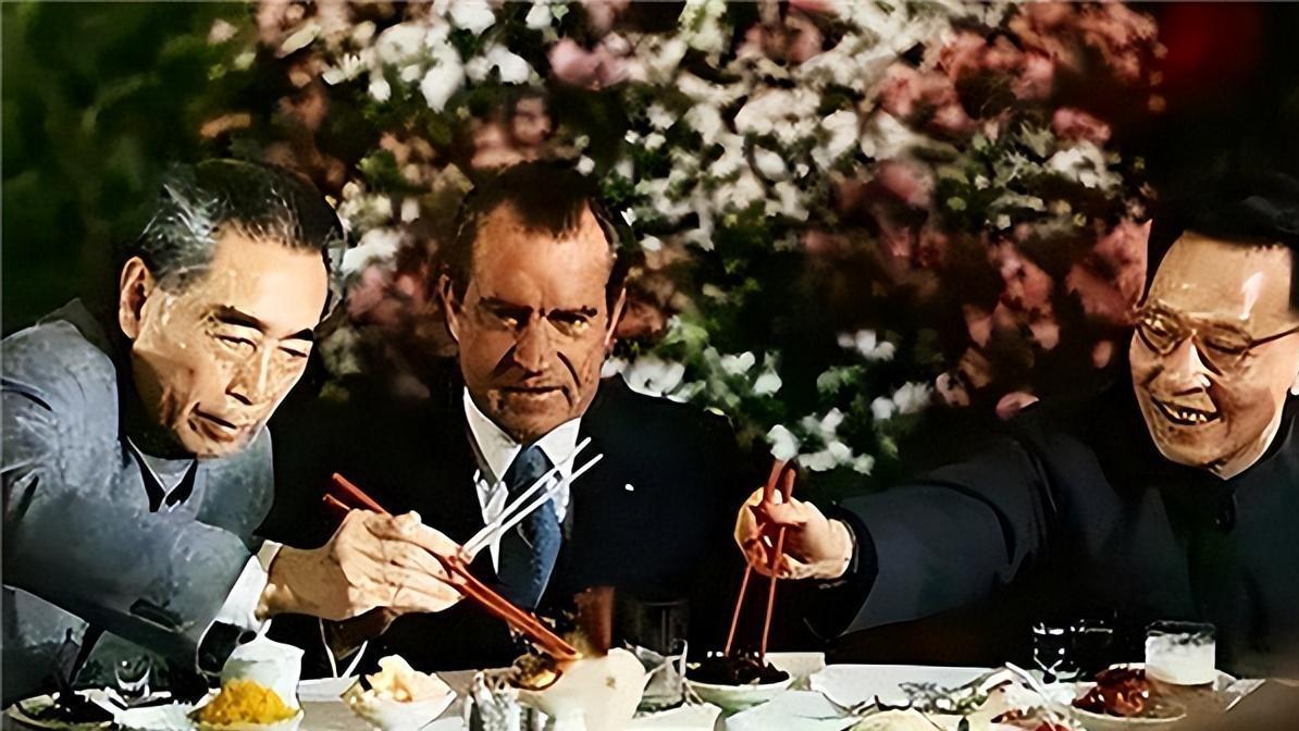 尼克松首次访华，在国宴上将一道菜全吃光，此菜后成为了国菜