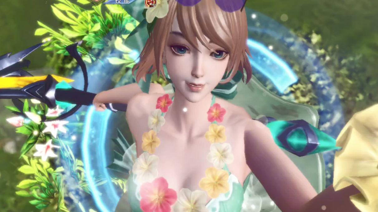 小舞|斗罗大陆：小舞和绛珠展示新皮肤，清凉的比基尼上线，甜美又解暑