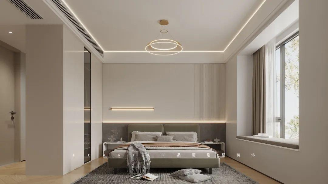 运河壹号府 | 200㎡现代奶油风--治愈