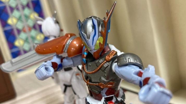 手办|假面骑士over demons食玩装动 谁用谁倒霉的缝合形态