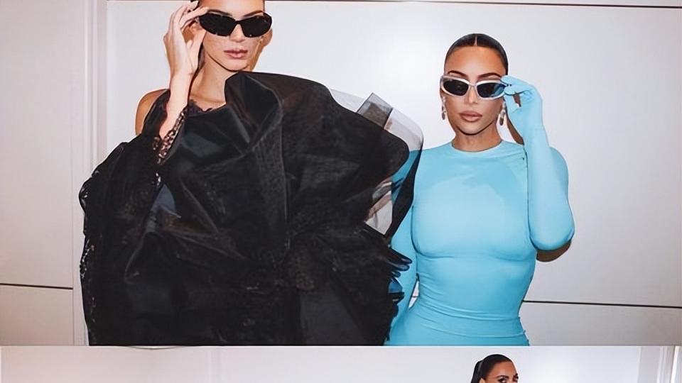 金·卡戴珊|金卡戴珊化身“蛇蝎美人”？鳄鱼皮抹胸太吸睛，一尺7的腰太绝了